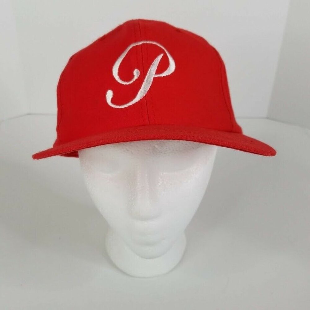 New Paramount Pictures Snapback Hat Red‎ White Embroidered Adjustable Vintage 94